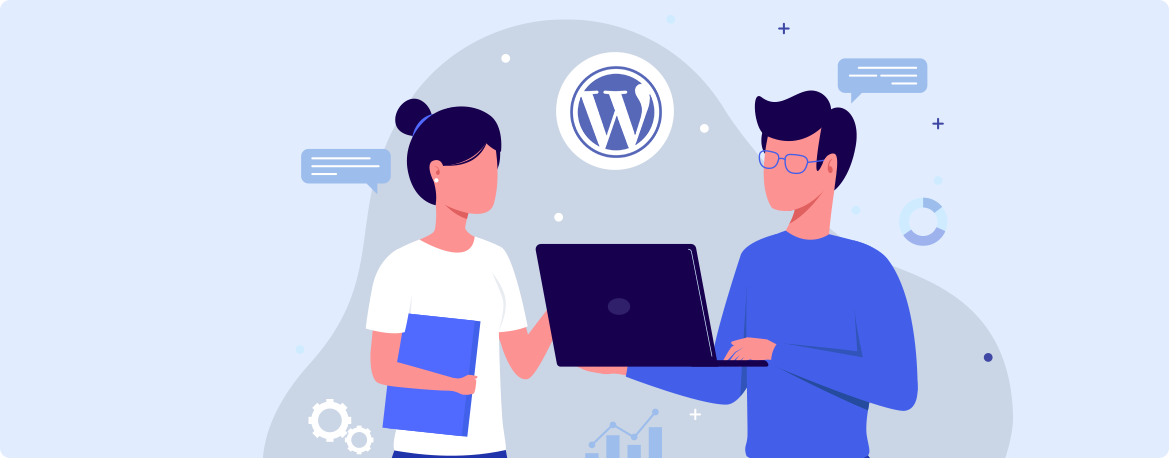 Choosing WordPress for Website Development​ banner image