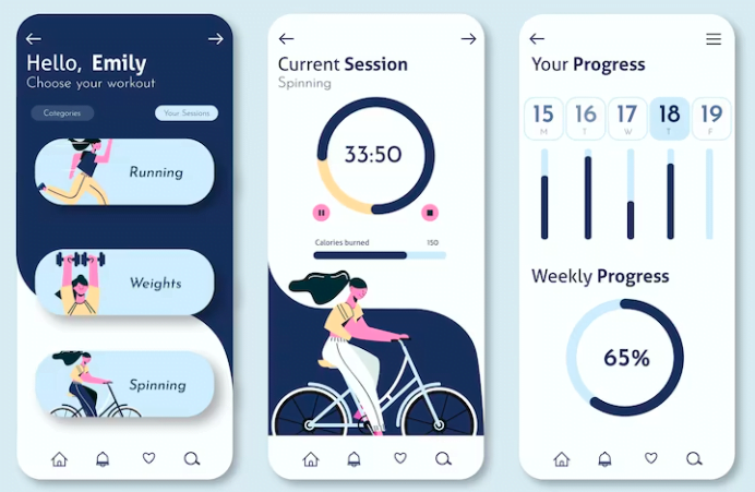 fitness app development